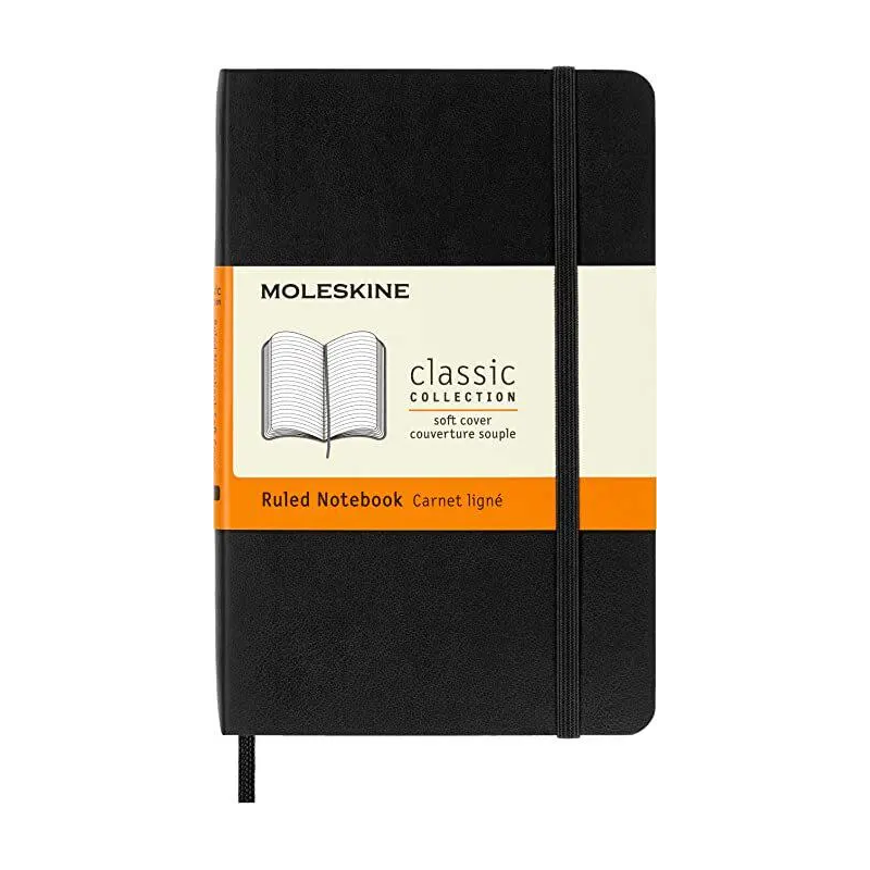Moleskine pocket. Taccuino a righe copertina morbida
