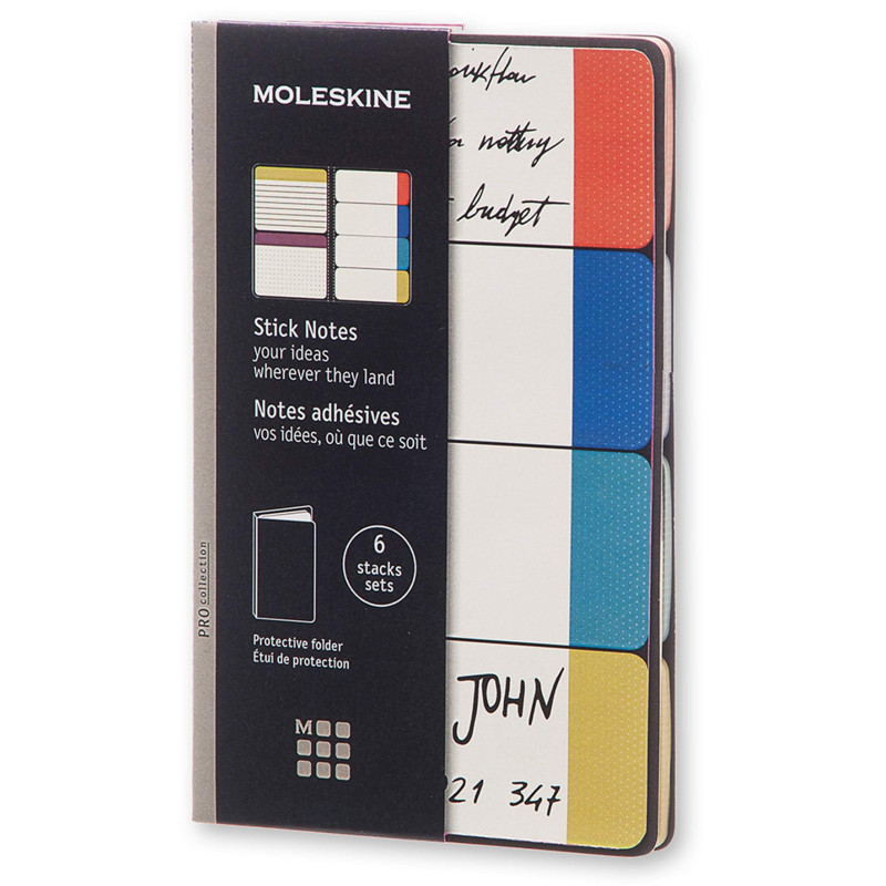 Moleskine Sticky Notes 120 Pocket Coloured