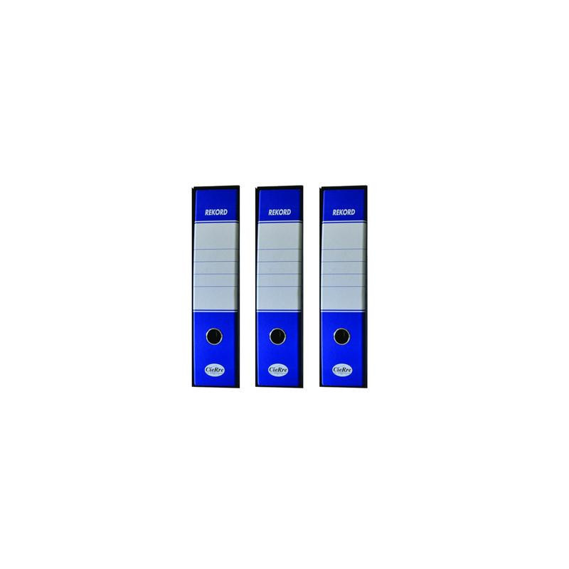 REGISTRATORE CON CUSTODIA REKORD D.8 BLU