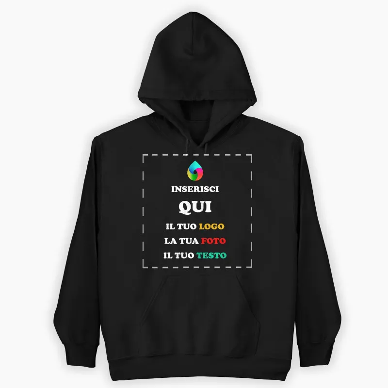 Felpa personalizzabile