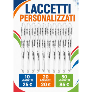 Laccio porta badge personalizzato